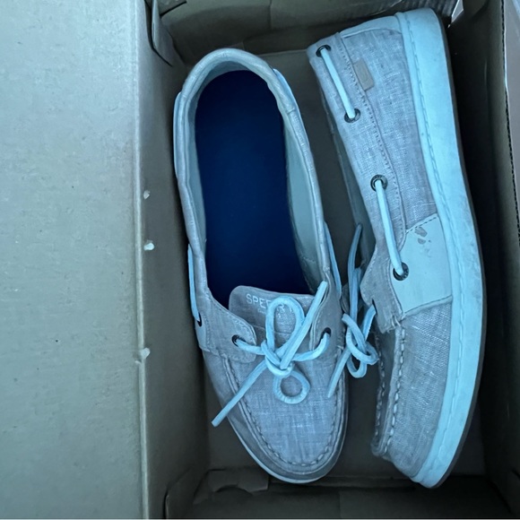 Sperry Shoes - Sperry Kids' Light Gray Moccasins